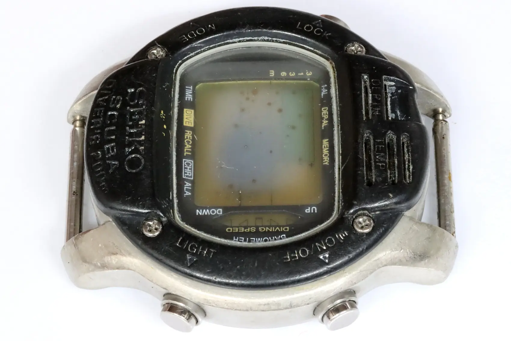 Seiko M796-5A10 defective titanium middle base diver