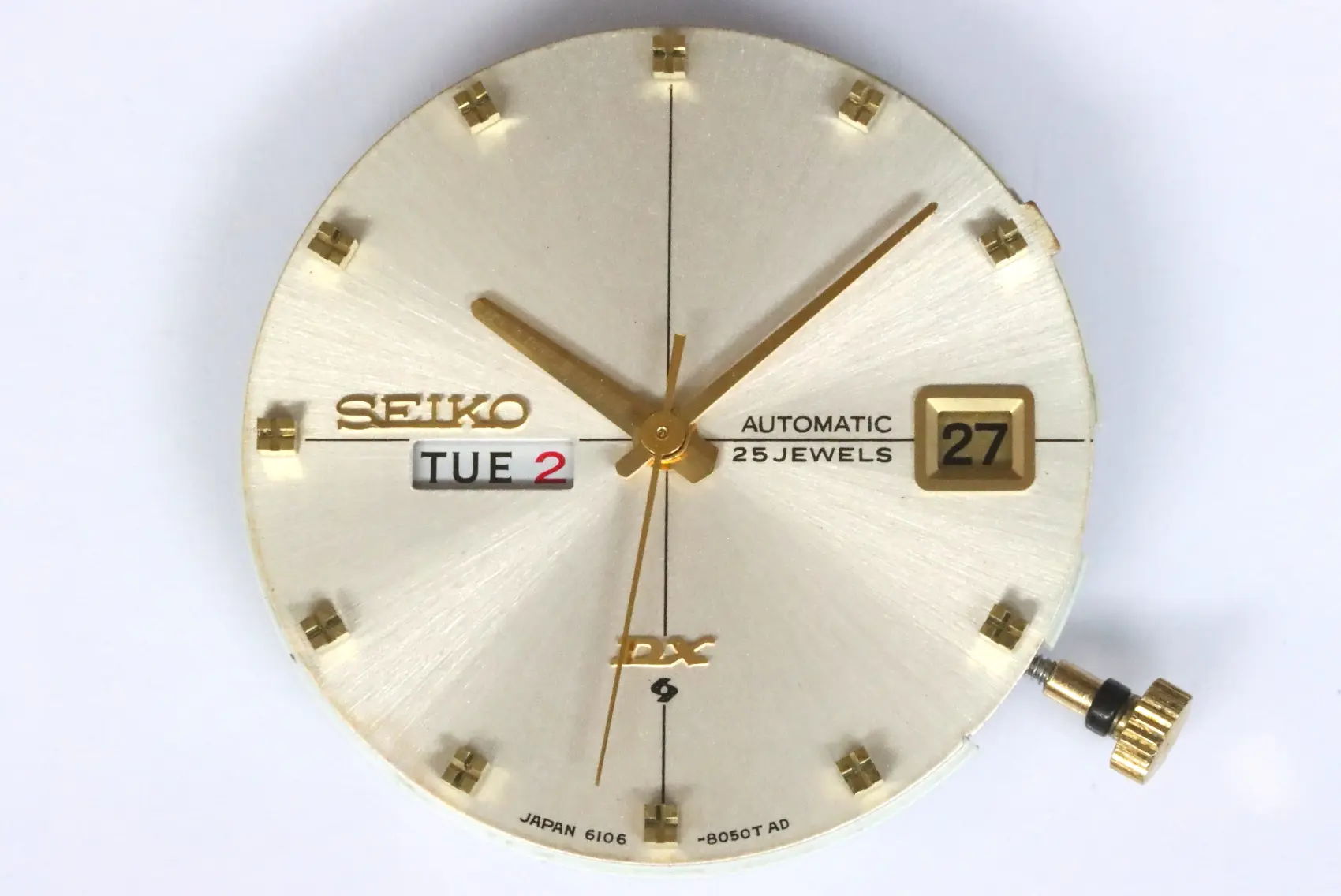 ジグ Seiko classic DX 6106B hacking movement in good condition