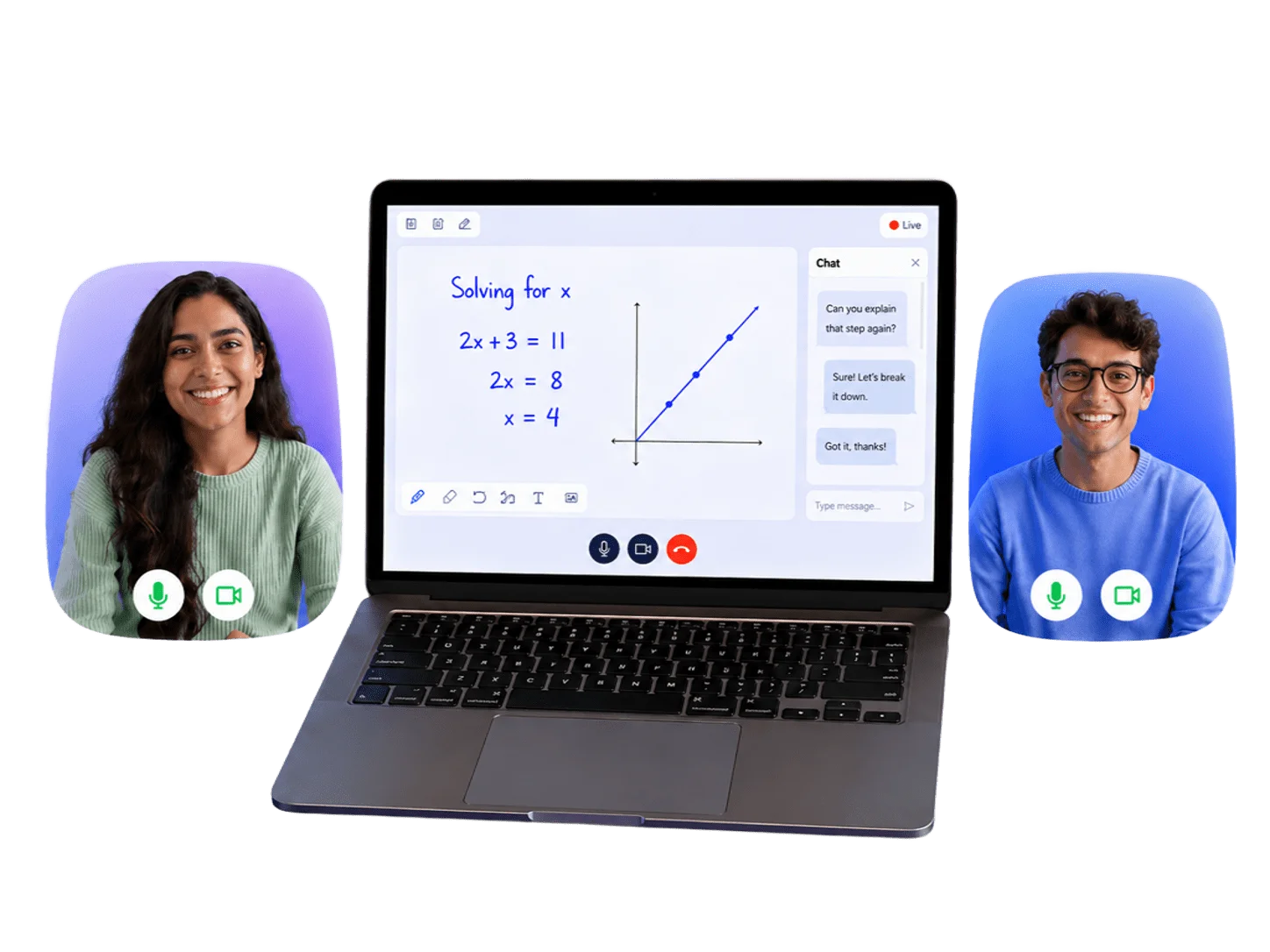 Learn live with Speeklly tutors