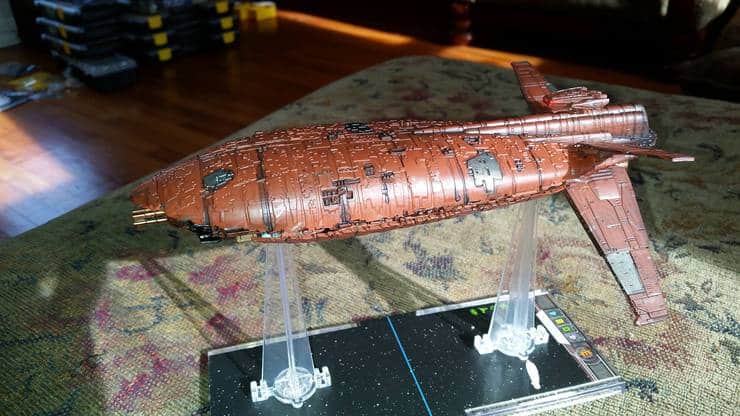 x wing miniatures rebel transport