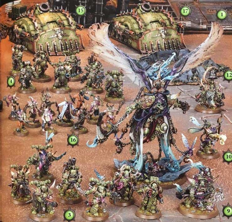 Warhammer 40,000 Death guard blightlord Terminators Singles
