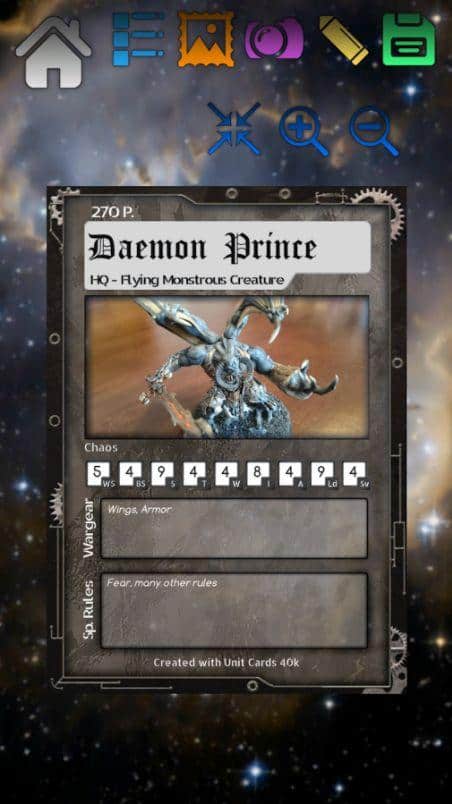 Update to 40k 8th Unit Card Creator APP - Spikey Bits