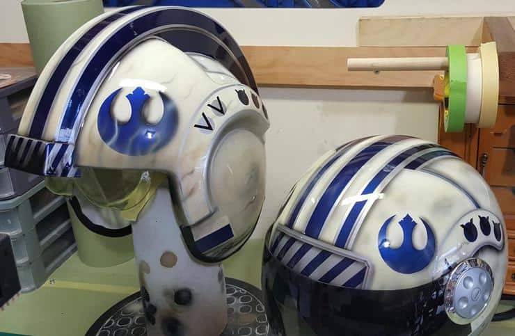 COSPLAY & Motorcycle Star Wars Fighter Helmets - Spikey Bits