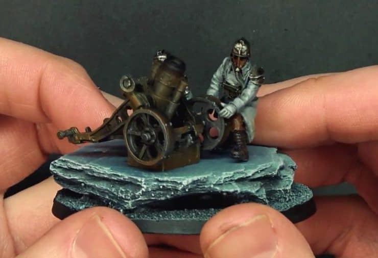 5 Muddy Pitch Bases - Tabletop Art Bloody Sports 32mm