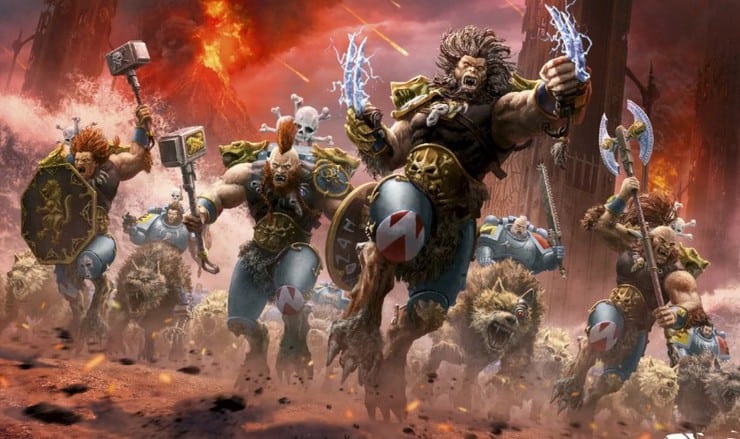 The Beast Within: Space Wolves Wulfen LORE - Spikey Bits