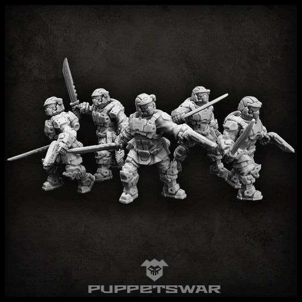 New Trooper Veteran Miniatures From Puppets War Spikey Bits