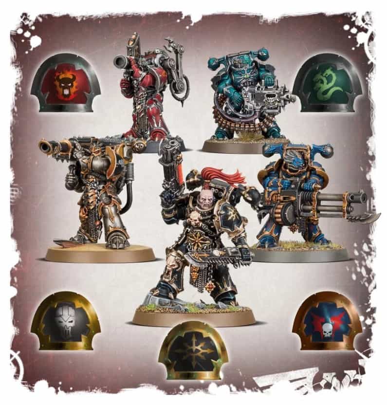 New Chaos Space Marine WAVE 2 PreOrders & Pricing Spikey Bits