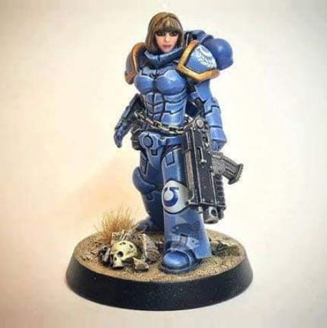 Female Primaris Marine Spotted In White Dwarf is FAKE! - Spikey Bits