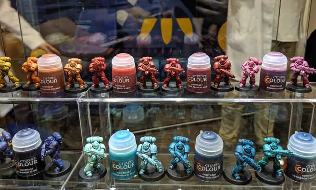 Secrets to Using Citadel Contrast Color Paint Line Spikey Bits