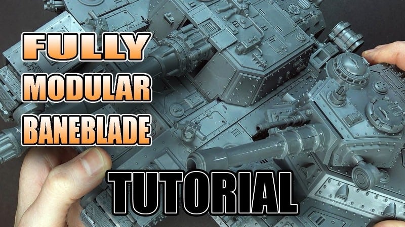 Assemble All 8 Versions Of The Baneblade From One Box Spikey Bits