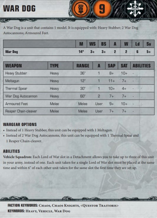 New 40k Chaos Knight Rules Teasers Predictions Spikey Bits