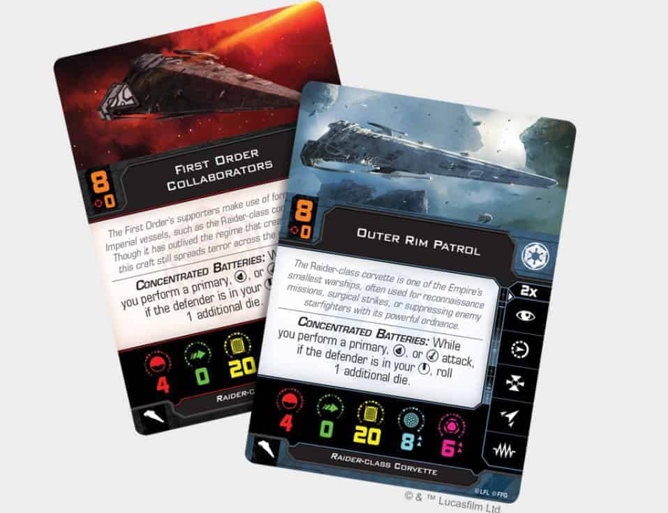XWing Imperial Raider Expansion Pack Returns For 2.0 Spikey Bits