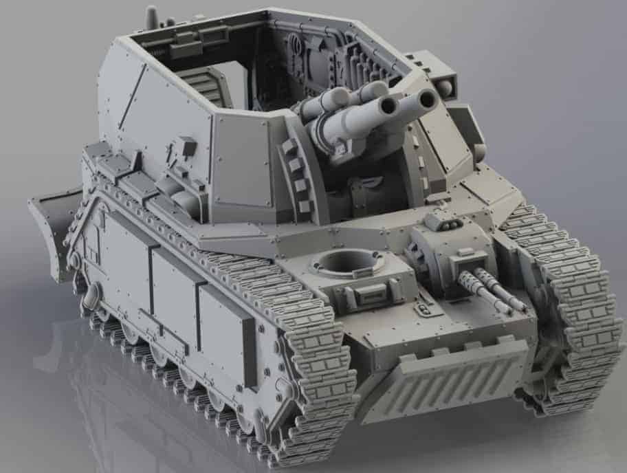 mortian heavy battle tanks