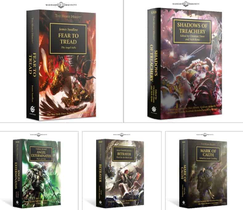 horus heresy novels large print