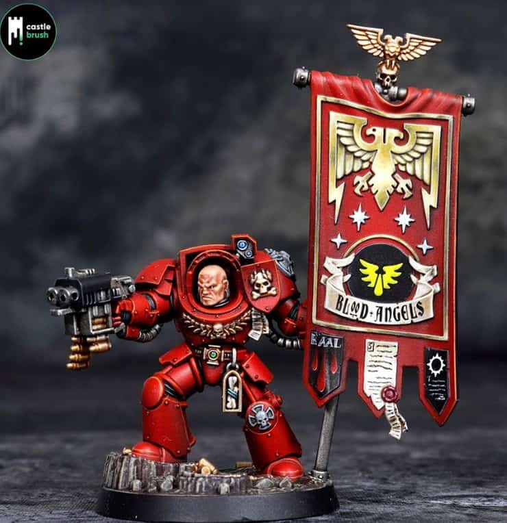 Blood Angel Space Marine Heroes 2 by Castle Brush Studio