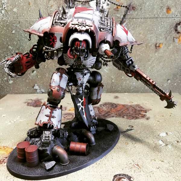 warhammer mastodonte chaos knight warhammer mastodonte chaos knight