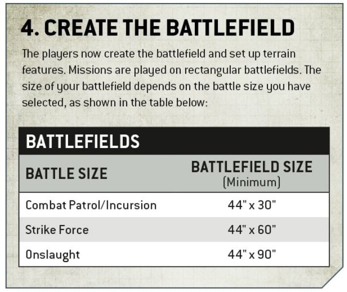 black squad game size