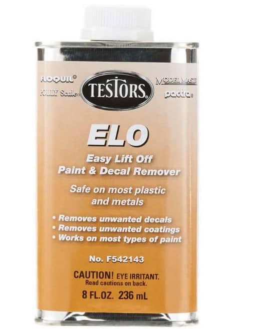 Strip Paint from Miniatures In Minutes Testors ELO