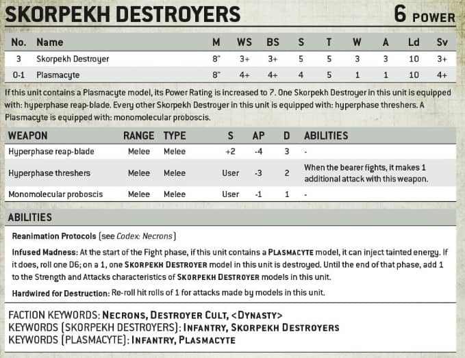 GW Reveals New 9th Edition Necron 40k Indomitus Box Rules ...