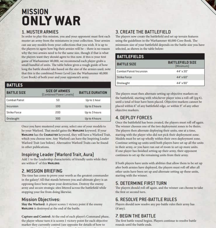 FREE Download 9th Edition 40k Rules PDF