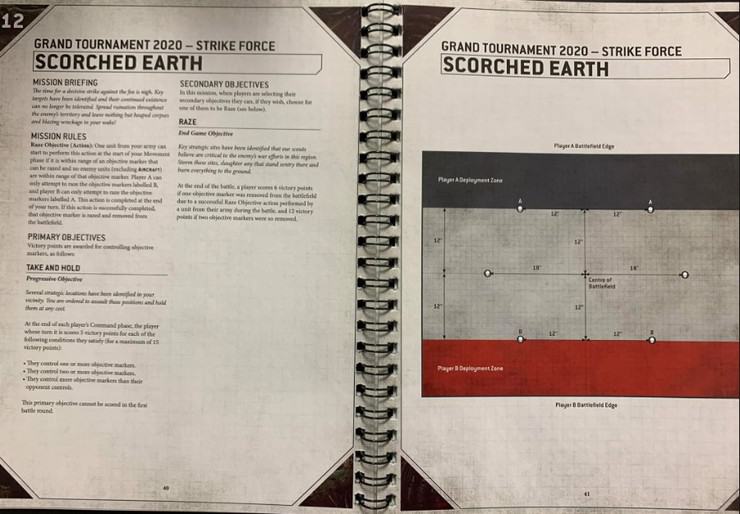 warhammer 40k 8th edition rulebook missions