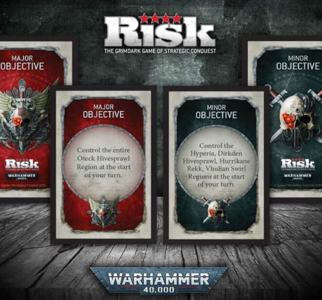 Warhammer 40k Themed Risk Board Game Now Available!