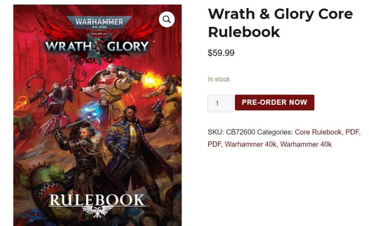 wrath and glory pdf free