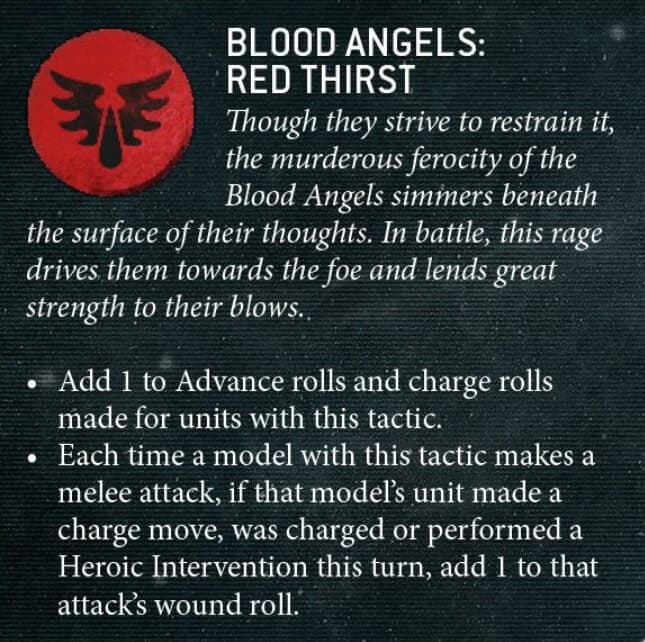 warhammer 40k dark angels tactics