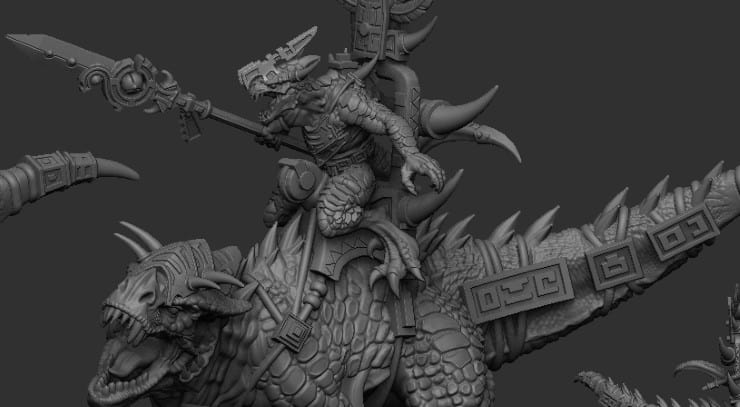 One page rules january patreon 3d stl files spikey bits