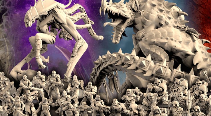  one page rules march patreon 3d stl files spikey bits