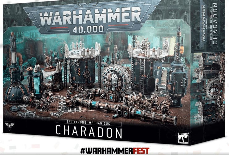 Charadon Zone de Bataille Mechanicus Games Workshop Warhammer 40k 