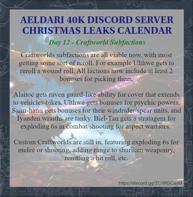  eldar advent motor nap 12