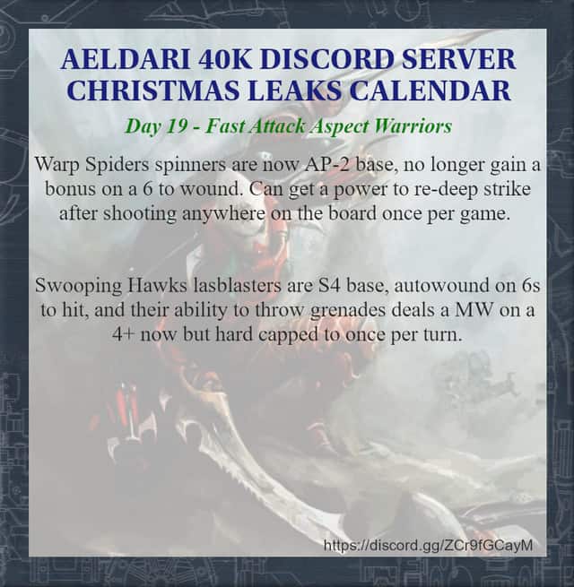  eldar advent engine day 19