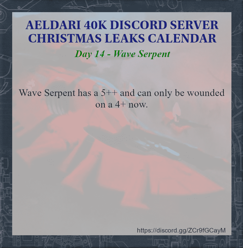 eldar advent engine day 14