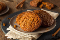 Triple ginger chocolate cookies for healthy dessert