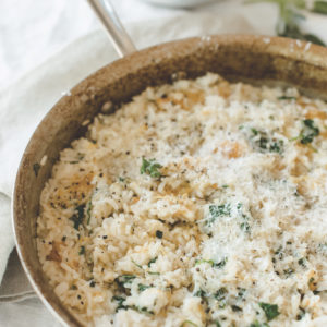 Butternut squash and sage risotto