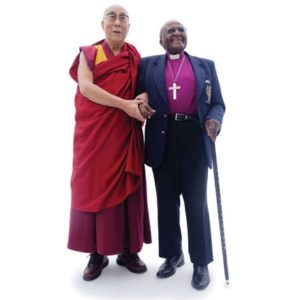 Dalai Lama and Desmond Tutu together