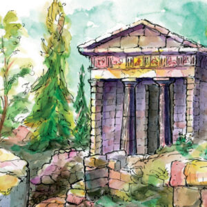 Delphi: Treasury of the Athenians