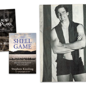 Steve Kiesling and two of his books
