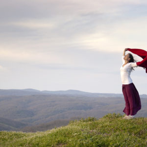 Woman free from addictions