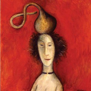 Girl With The Gourd