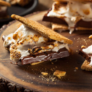 Homemade Gooey Marshmallow S’mores