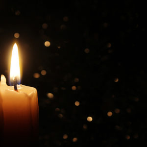 Image of a burning candle