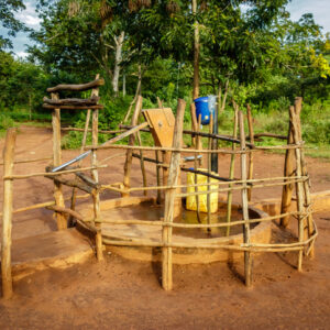 A simple well in Uganda