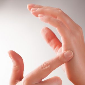 Eft tapping therapy on hands