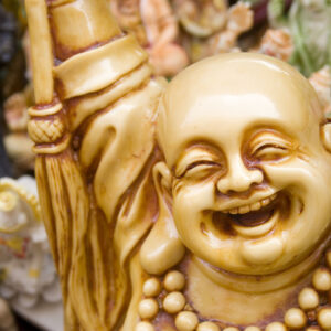 Smiling buddha for buddha and kindness