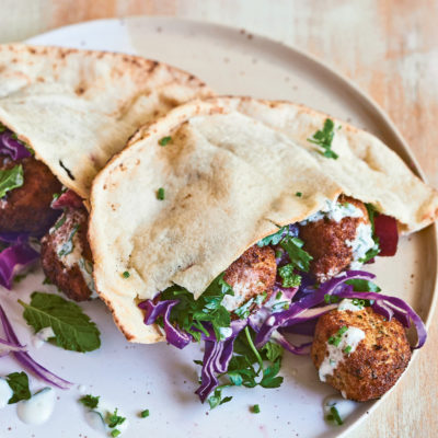 Cauliflower falafel