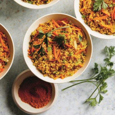 Turmeric Yellow Quinoa for Health Benefits