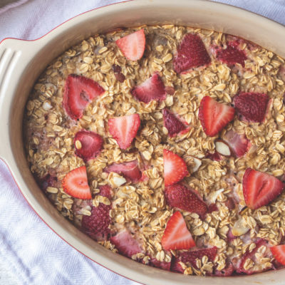 Strawberry Breakfast Bake