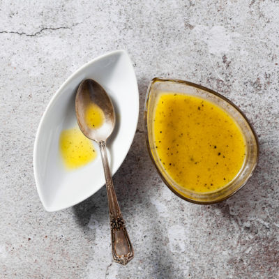 White Miso Turmeric and Ginger Dressing for Health Benefits